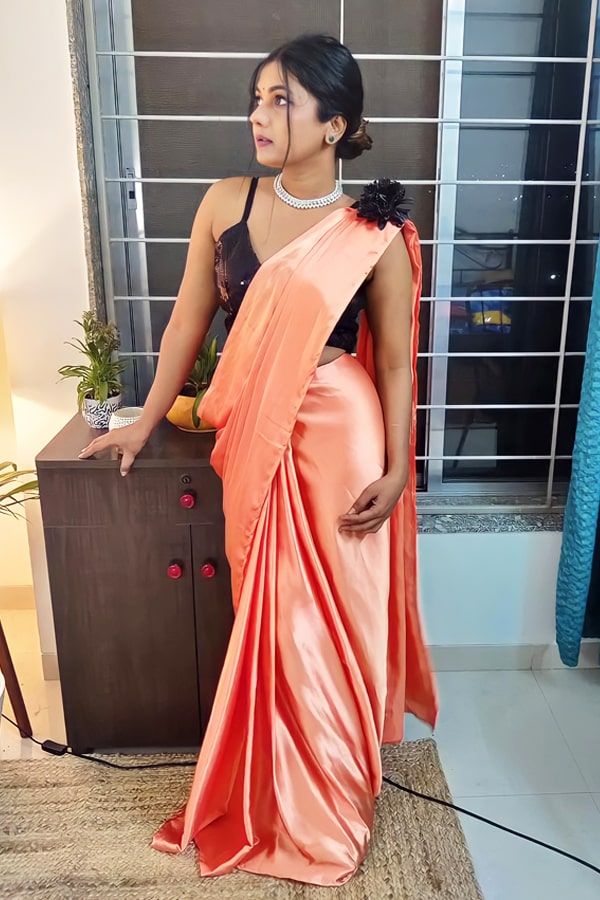 Designer stylish Readymade saree 2021 Simple - Anaya Designer Studio