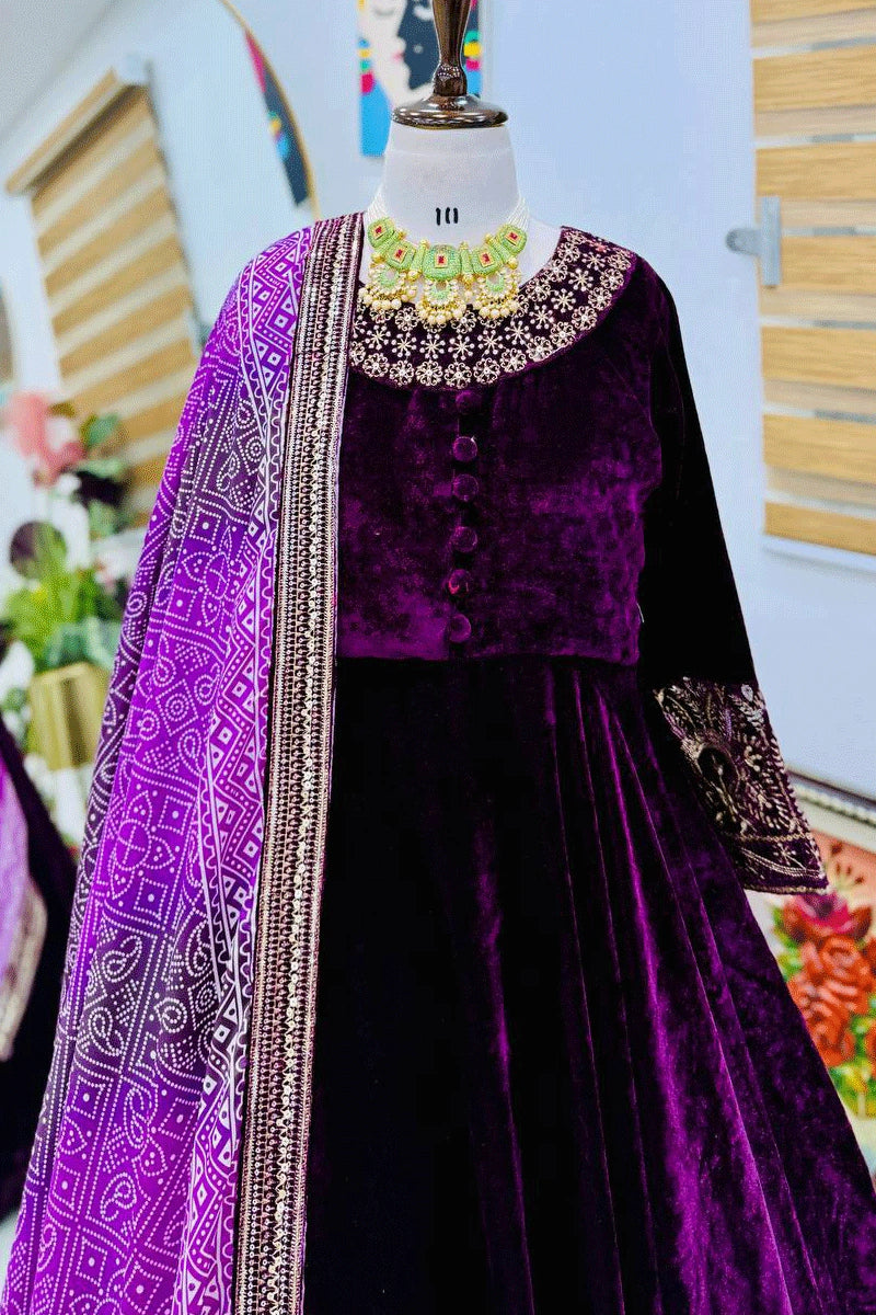 Designer Anarkali for sangeet