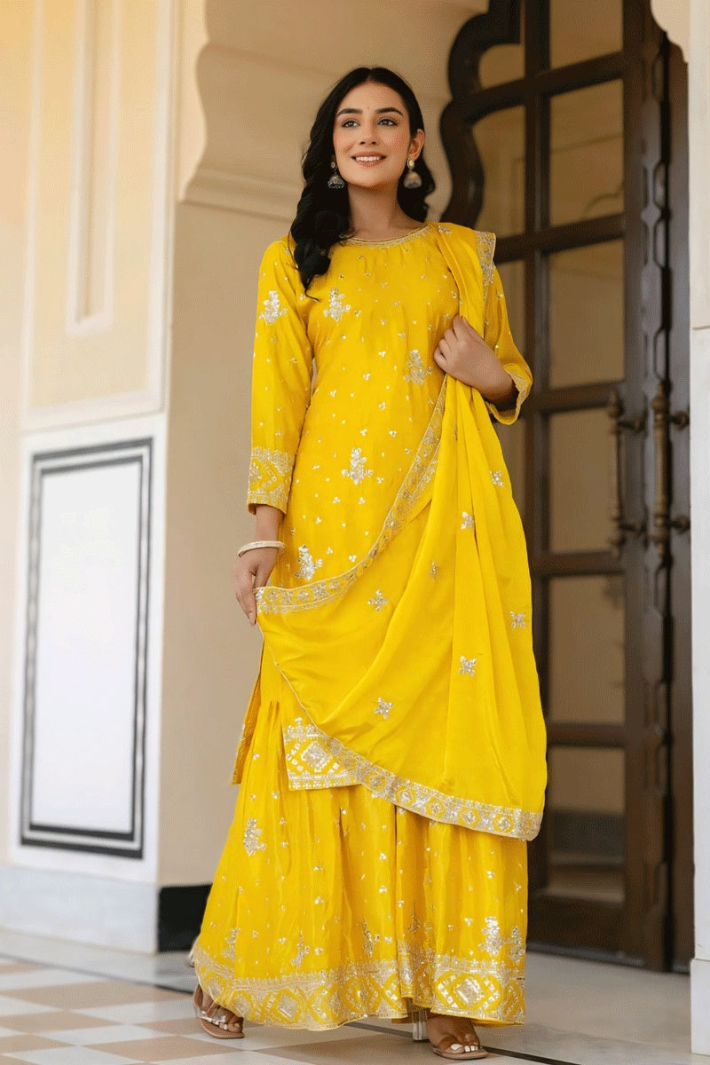 Haldi Special Sharara