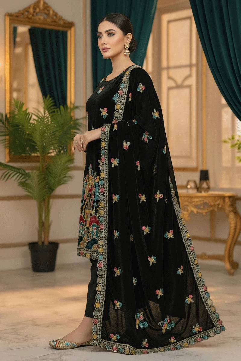 Teenage Girl Embroidery Dress