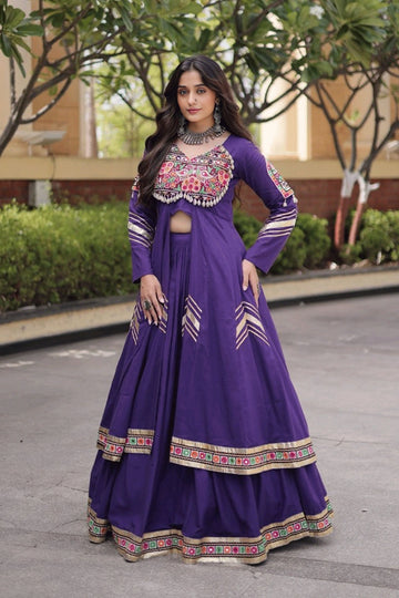 Designer Navratri Lehenga Choli for Teenage Girls