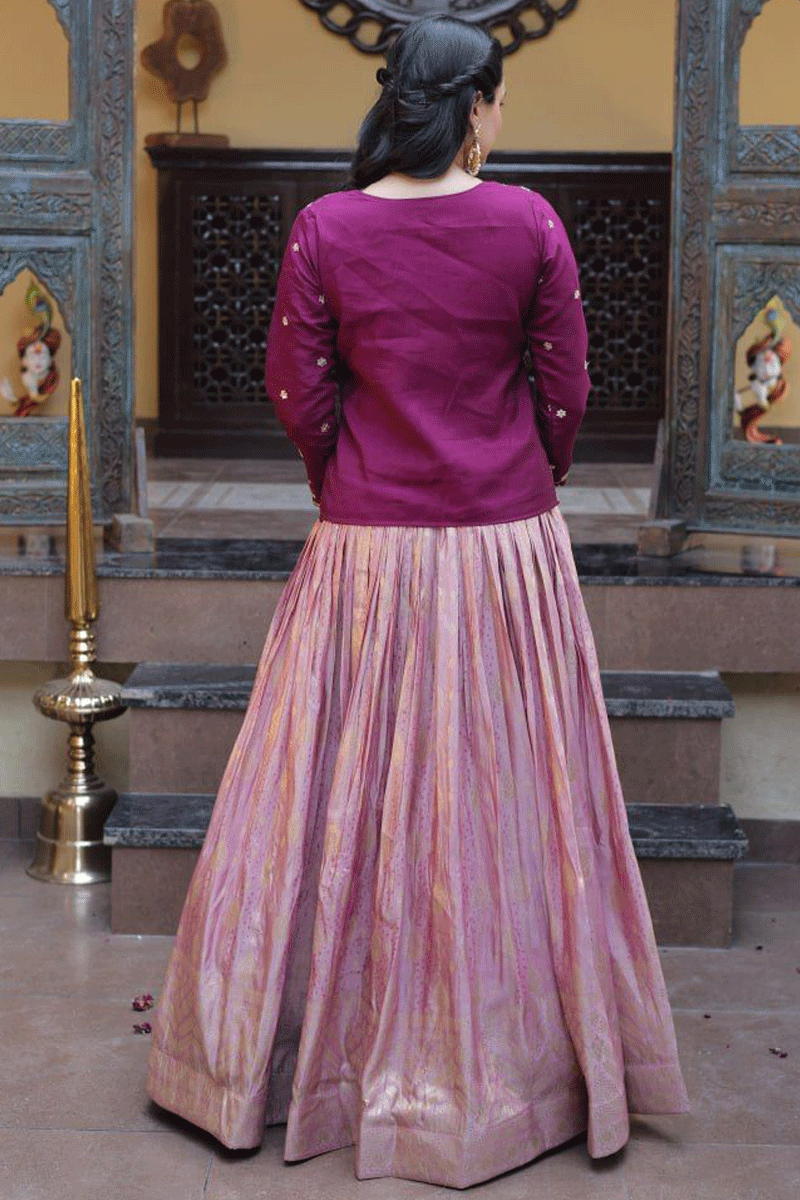 Designer Ready To Wear Wedding Lehenga