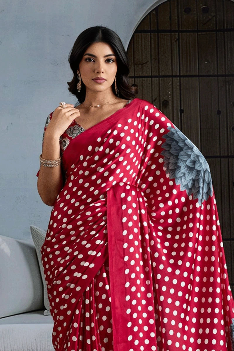 Designer Saree For Girl