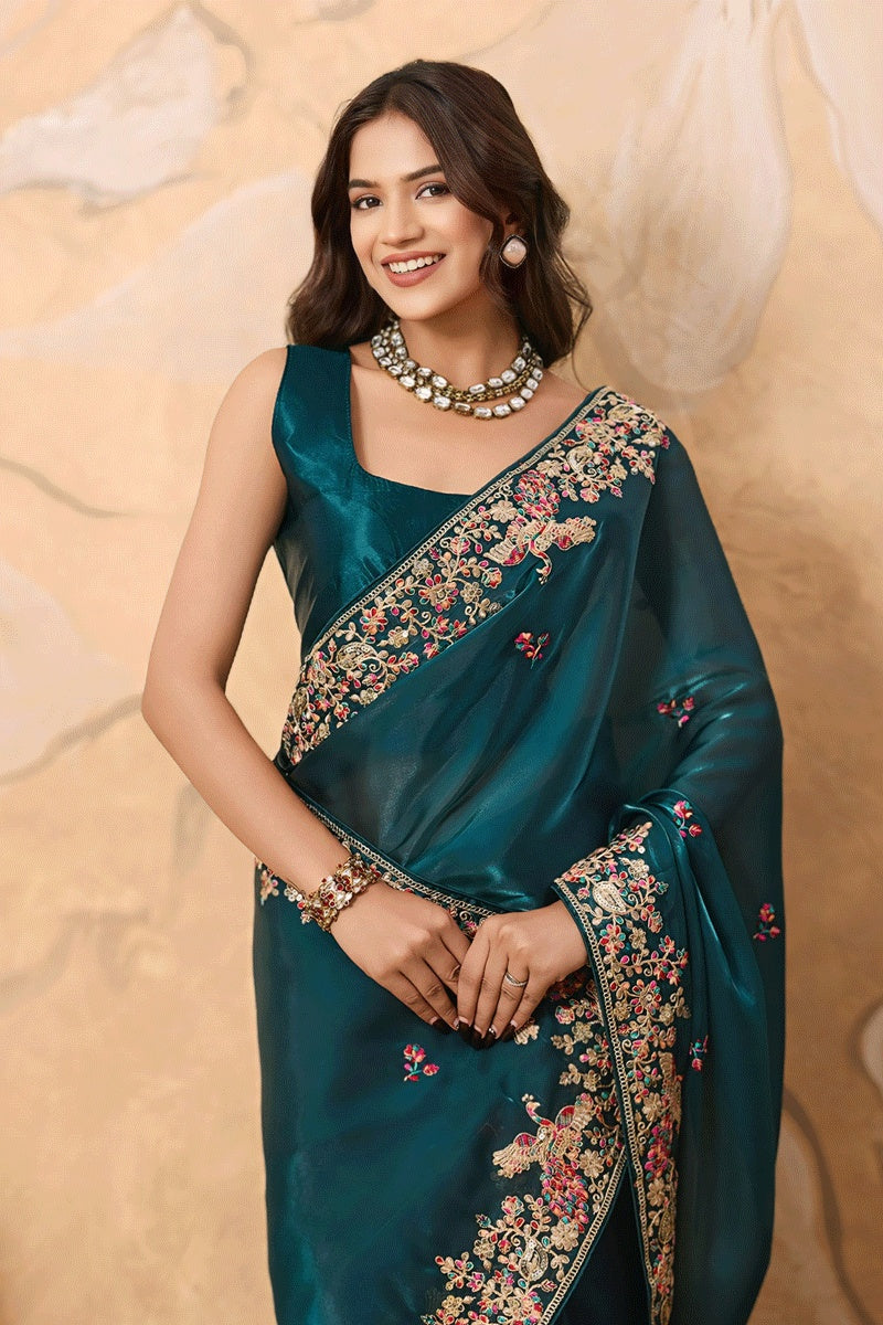 Reception Party Saree