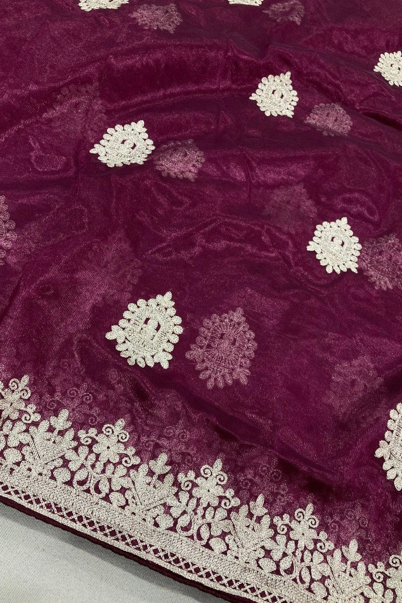 Designer Sequin Saree