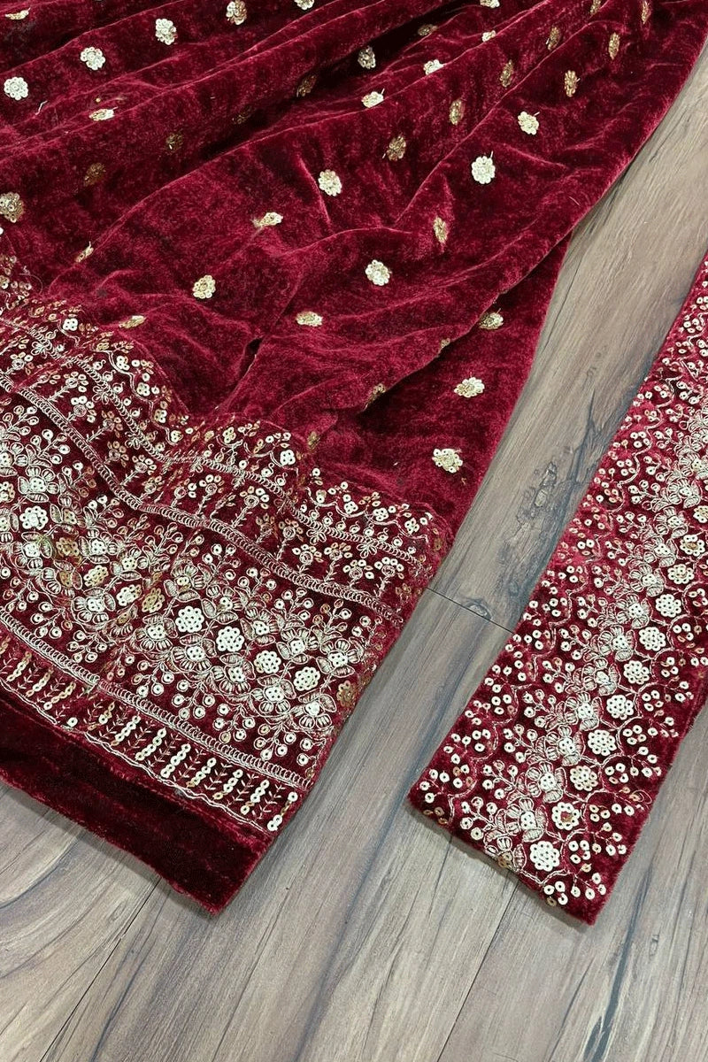 Designer Winter Gown