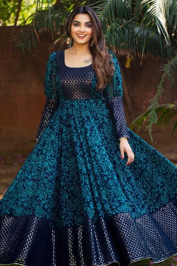 Indian Party Wear Latest Gown For Girls - Anaya Designer Studio