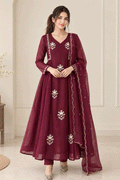 Diwali Special Anarkali Dress For Girls