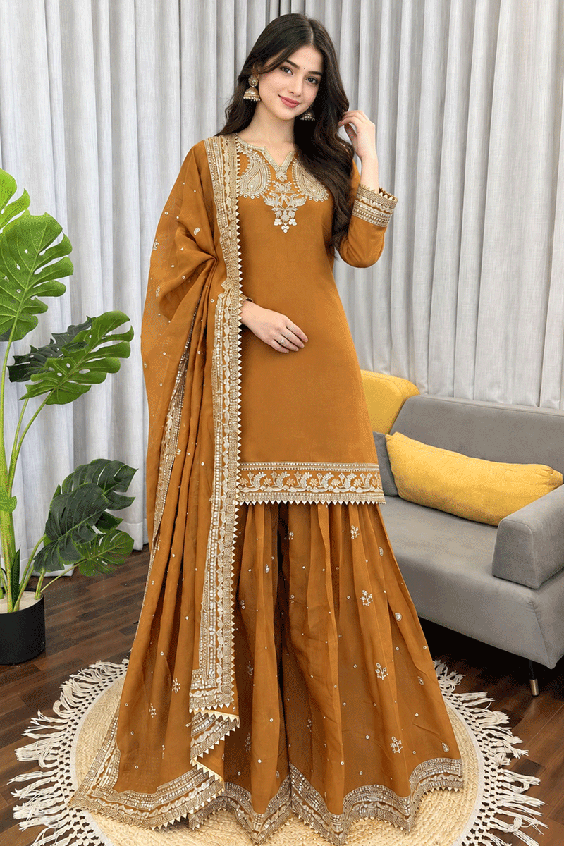 Designer Diwali Plazo Dress For Women