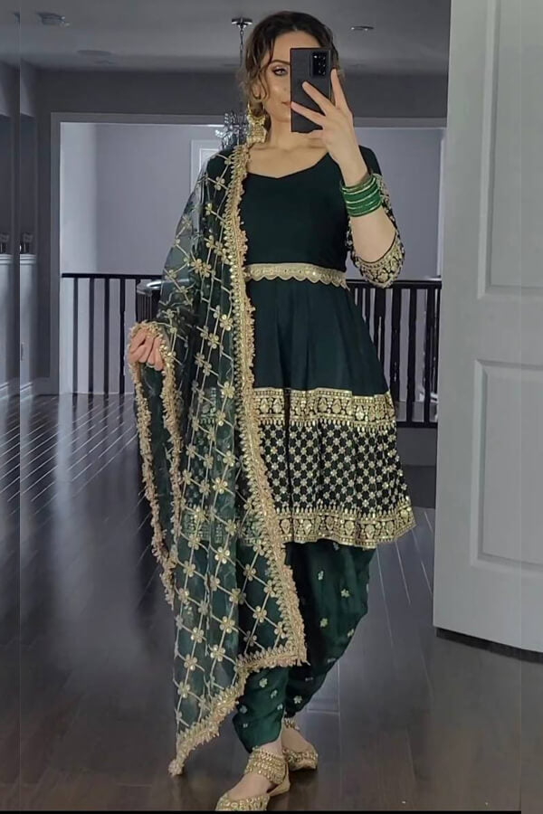 Traditional Ramadan Eid Special Dhoti Dress For Women