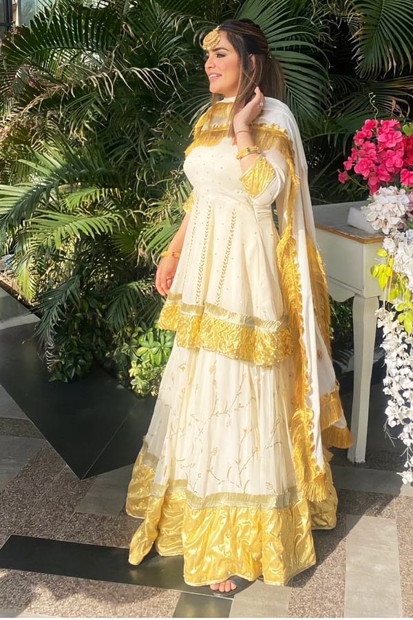 Pakistani Sharara Suit Online For Eid 2022 - Anaya Designer Studio