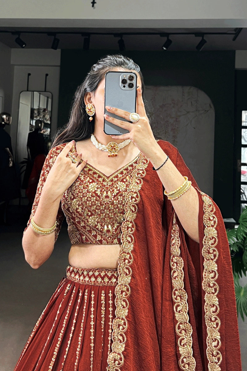 Bridal Engagement Lehenga