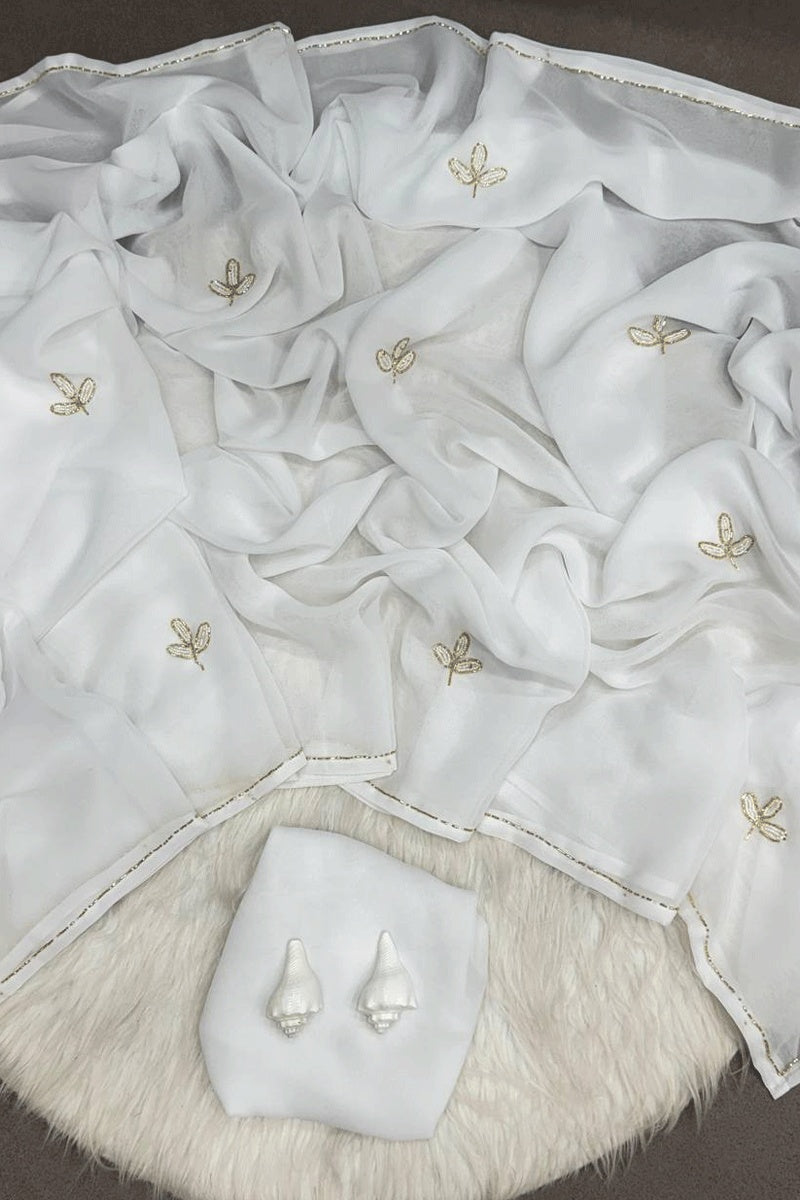 Elegant Handcrafted Saree