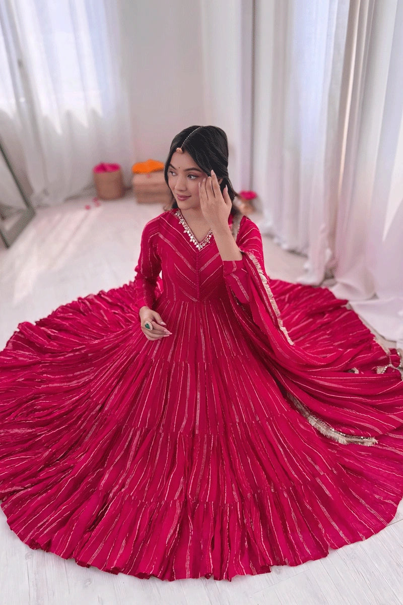 Elegant Layered Anarkali