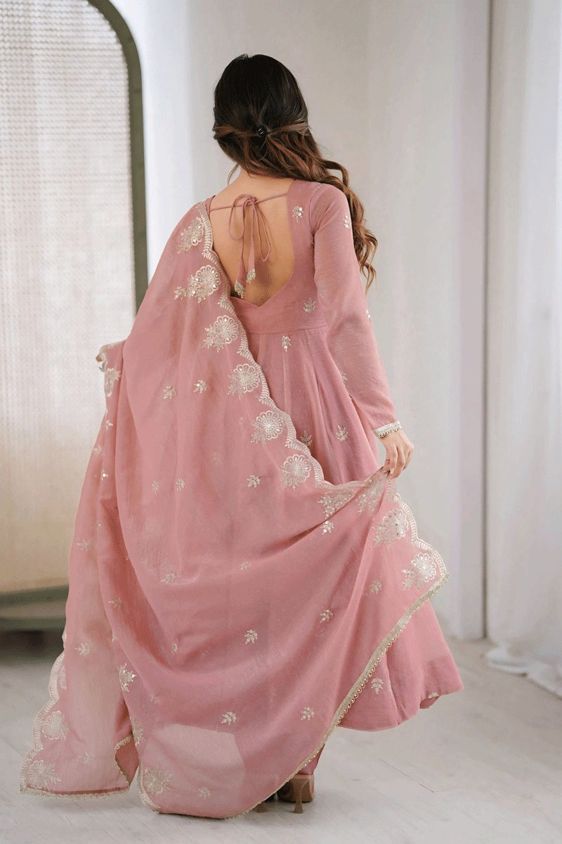 Elegant Sequin Anarkali