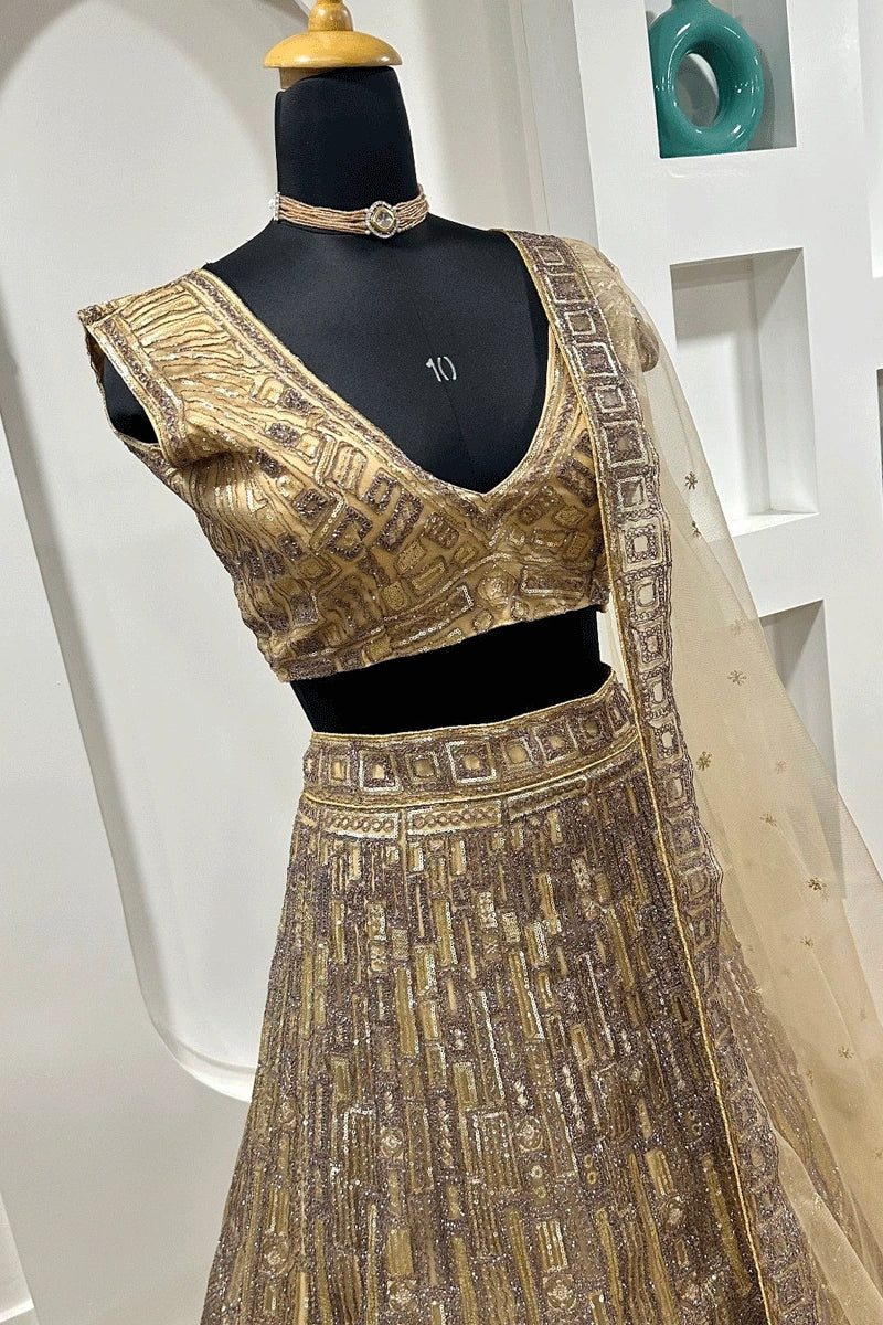 Elegant Sequins Lehenga