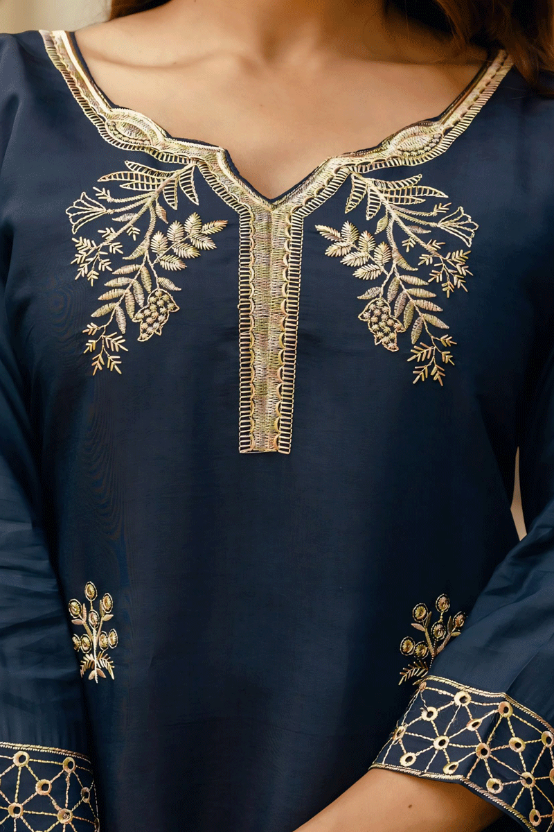  Embroidared Work Kurti 