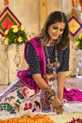 Embroidered With Birds And Animals Pasting Chaniya Choli For Navratri In Surat