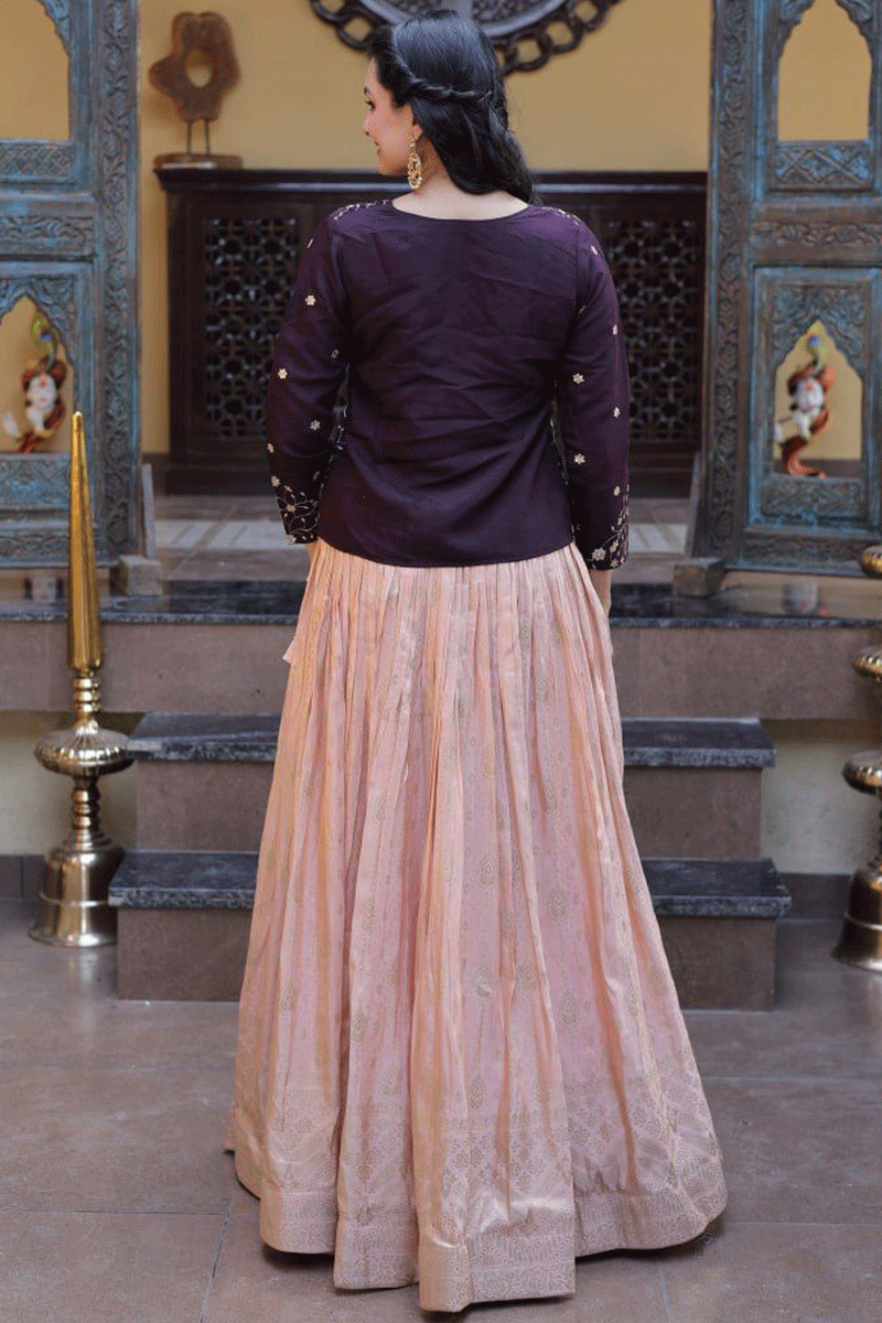 Embroidered Lehenga Choli For Teenage Girls
