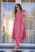 Embroidered kurti set