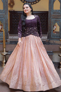 Embroidery Work Lehenga For Teenage Girls