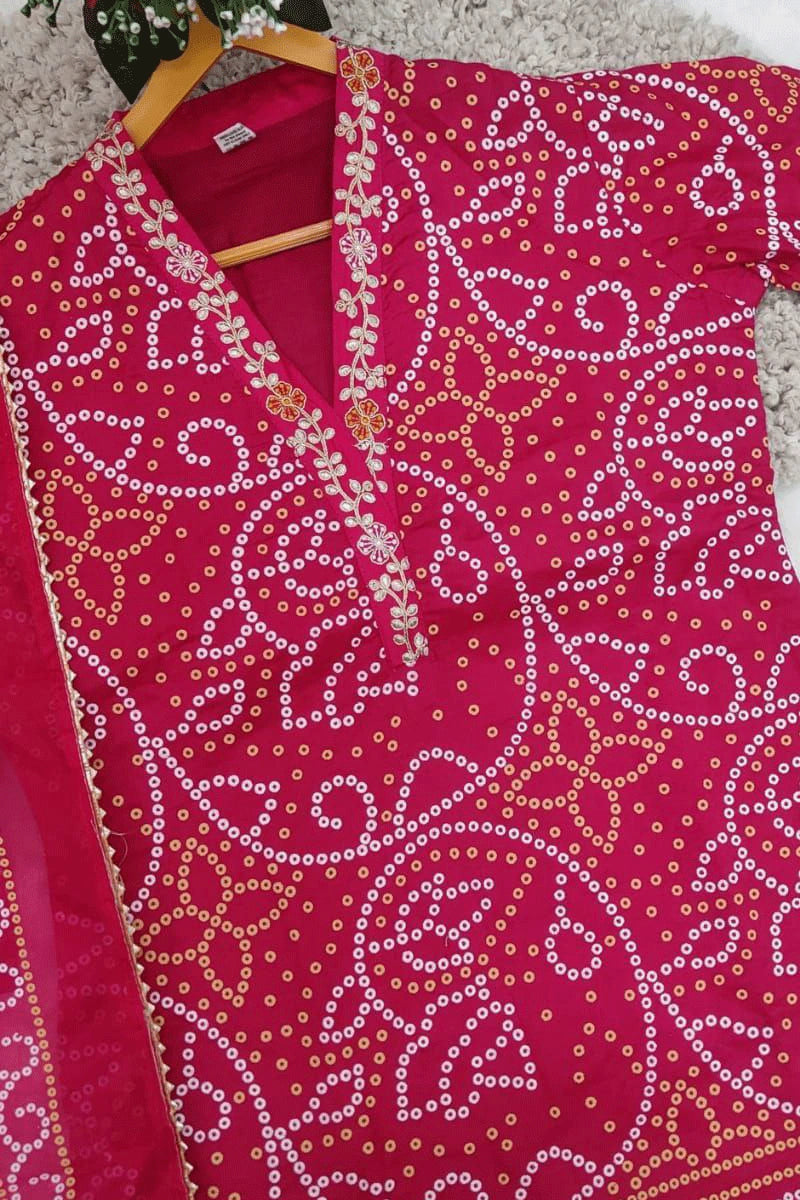 Ethnic Bandhani Dress