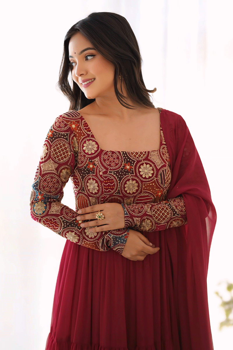 Festive Evening Gown