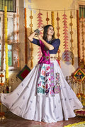 Fancy Chaniya Choli Design With Heavy Latkan For Navratri