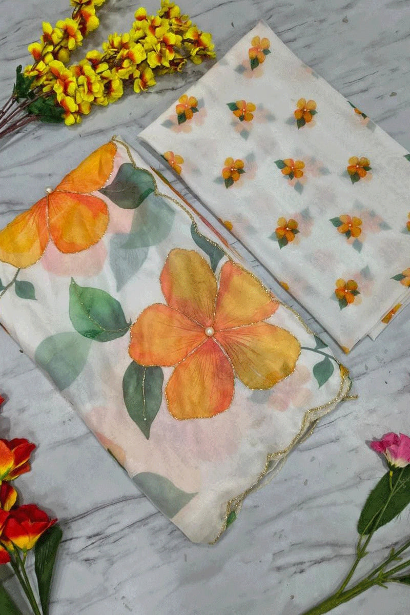 Fancy Saree for Farewell