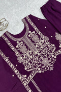 Festive Kediya Style Kurta With Sharara For Eid Special