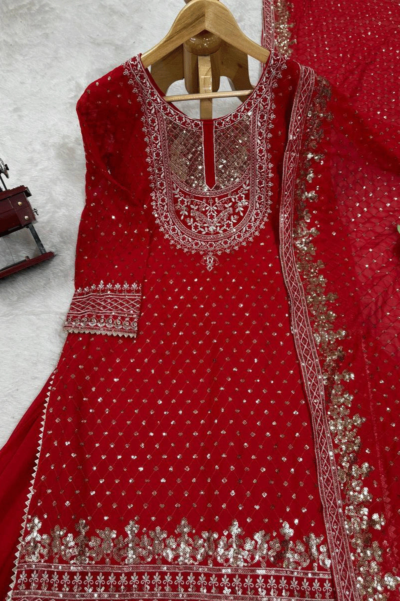 Festive Sharara Dress