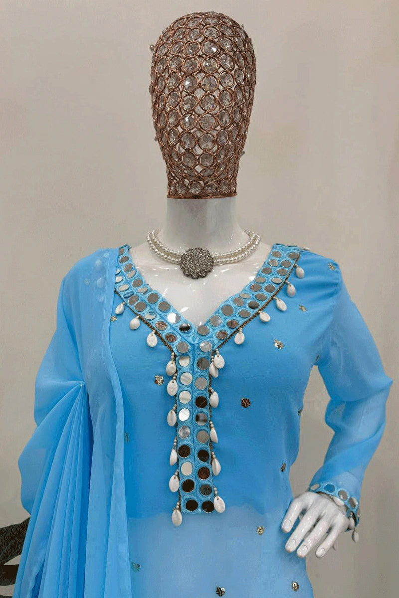 Festive Sharara Set