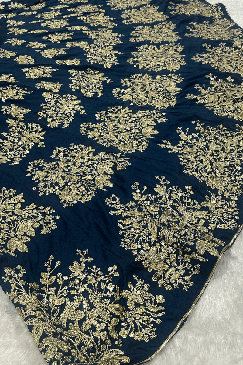 Festive Special Thread Work Lehenga for Sangeet Party