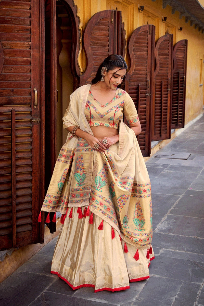 Festive Wedding Look