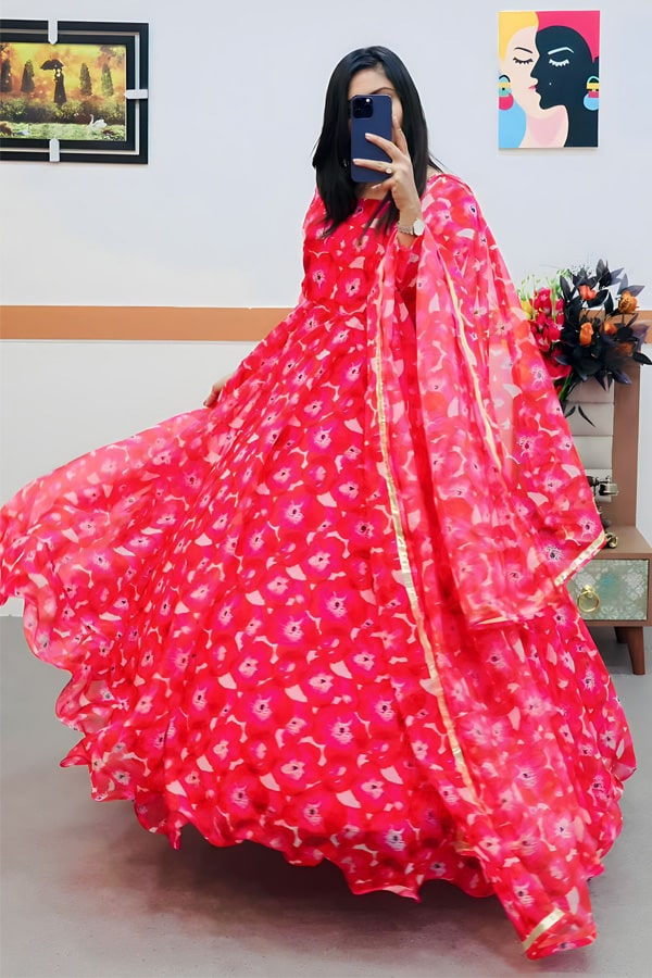 Floral Gowns Online With Price - Anaya Designer Studio