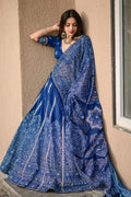 Full Flair Bandhani Lehenga For Wedding