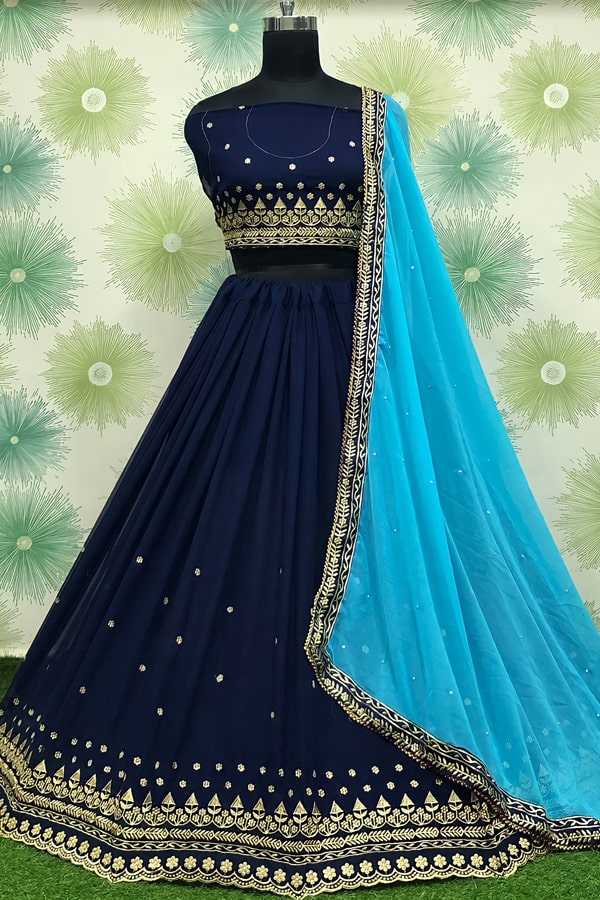 Full Flared Lehenga