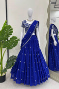 Geogertte Lehenga Saree 