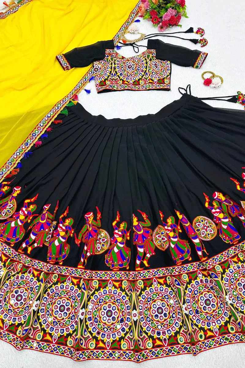 Georgette Chaniya Choli For Navratri