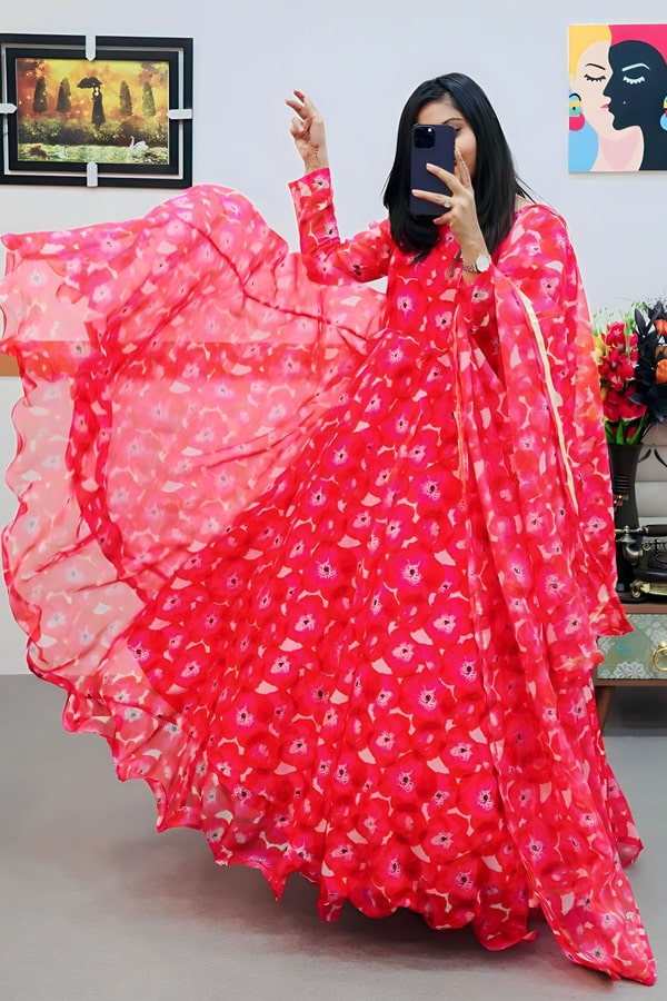 Floral Gowns Online With Price - Anaya Designer Studio
