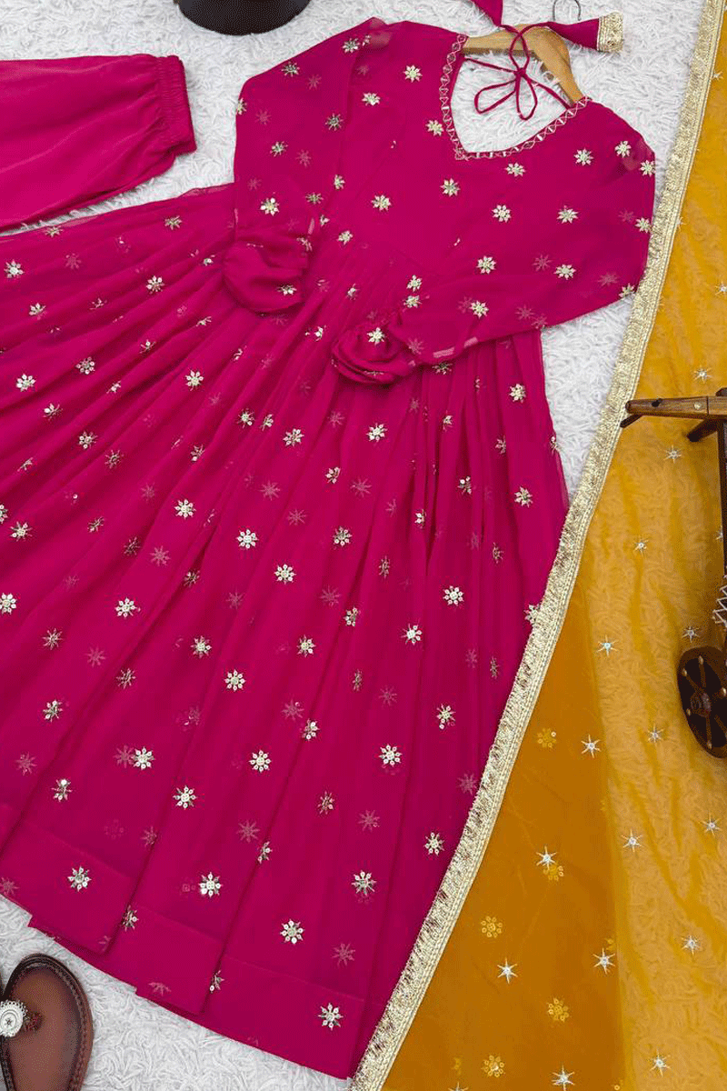 Gown And Dupatta Set