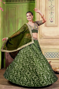 Green Lehenga For Mehendi Function