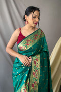 Green Original Paithani Saree Price