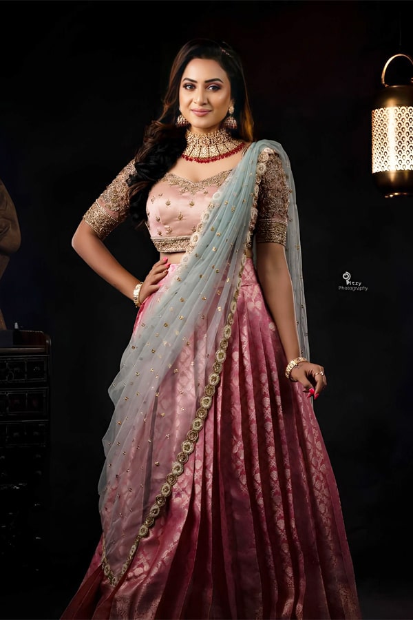 Lehenga Half Saree For Teenager 2023 - Anaya Designer Studio