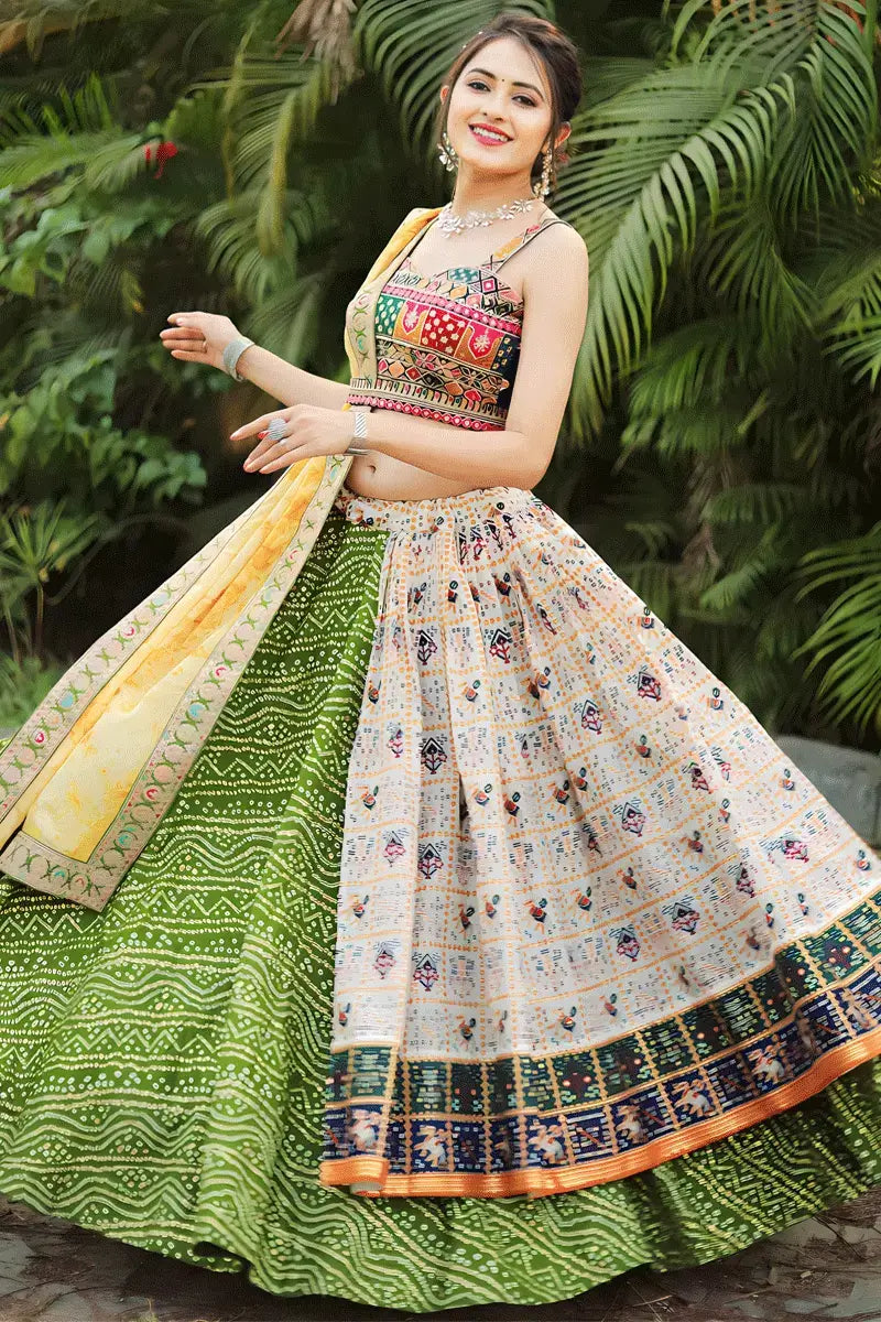 Gujarati Lehenga Choli For Garba