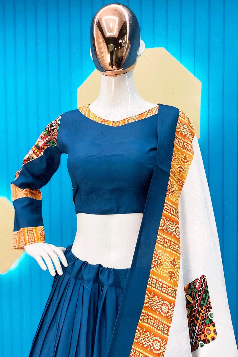 Gujrati Lehenga Choli For Navratri 2024