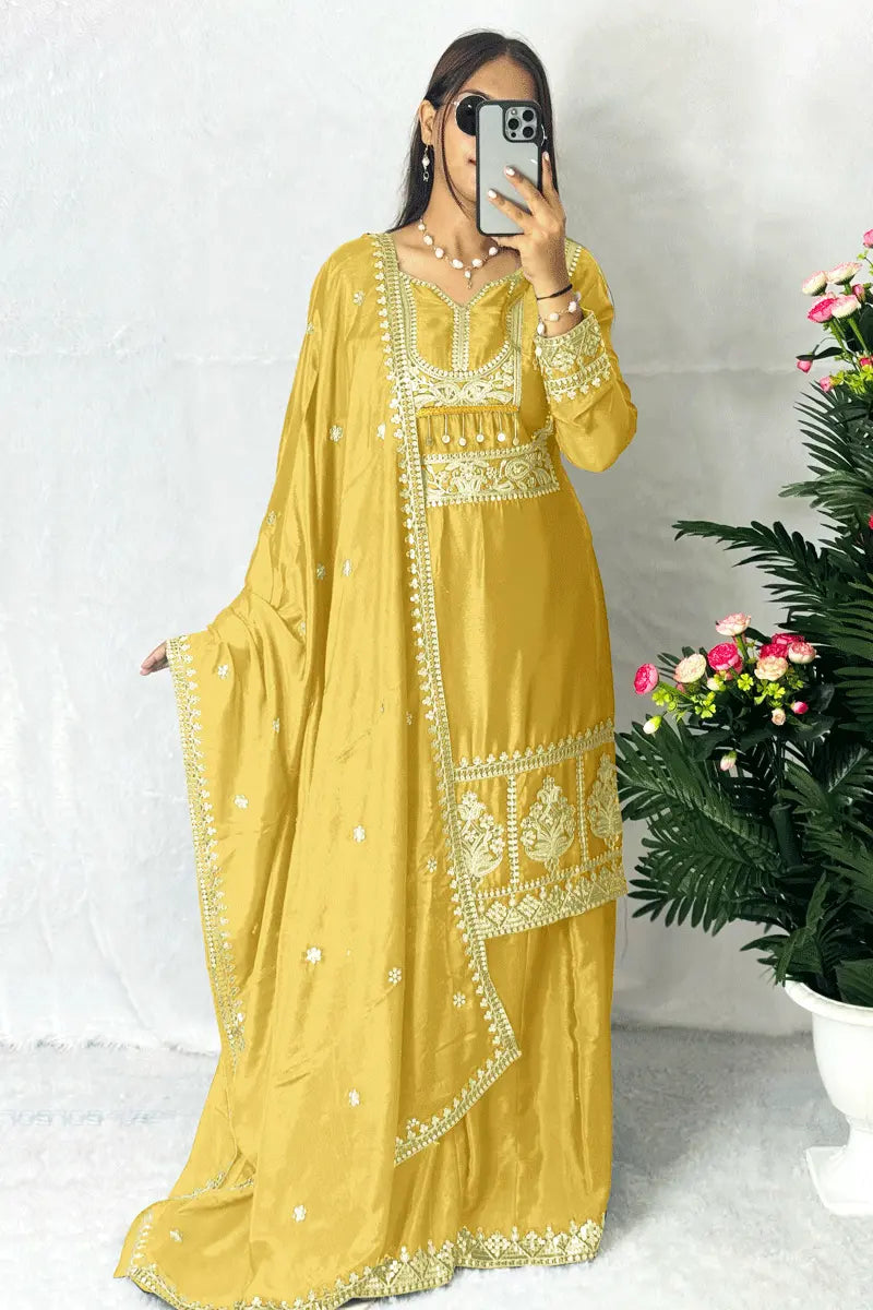 Haldi Special Sharara Dress For Women Buy Online 2024