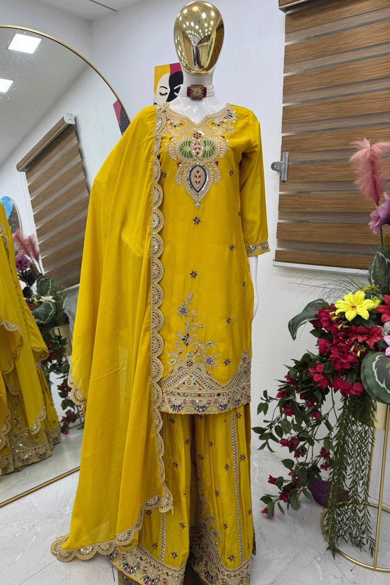 Haldi Function Outfit