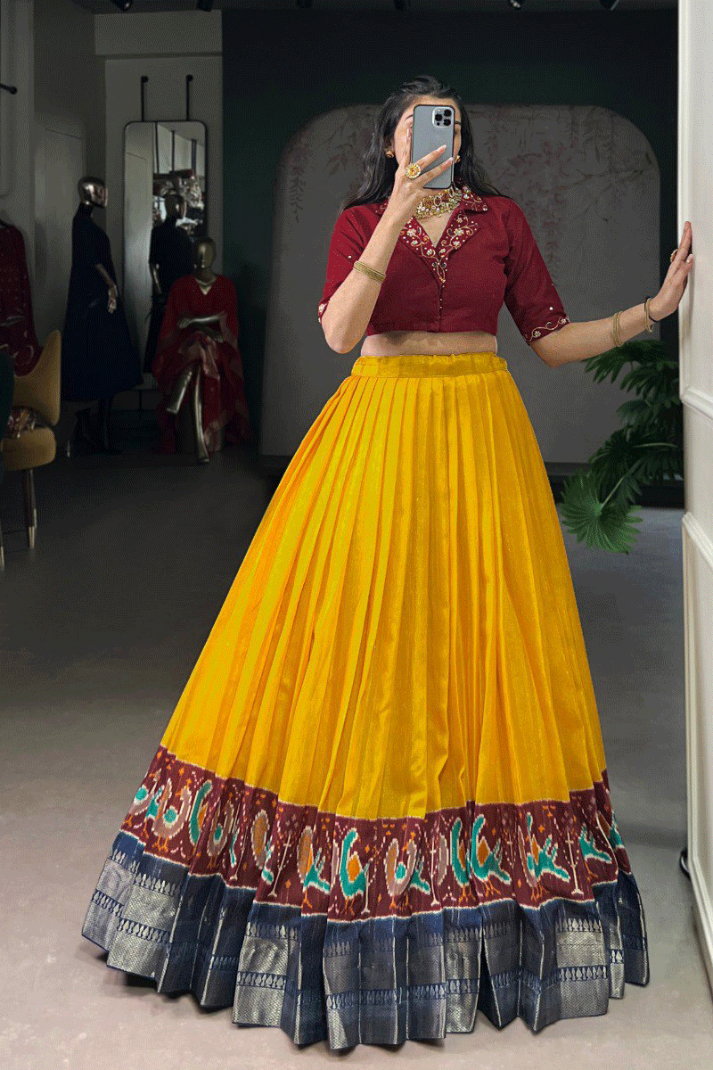 Haldi Lehenga for Girl