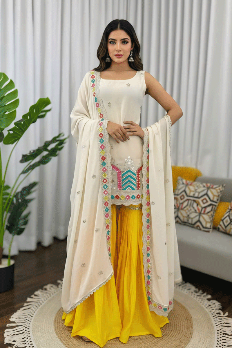 Haldi Special Sharara